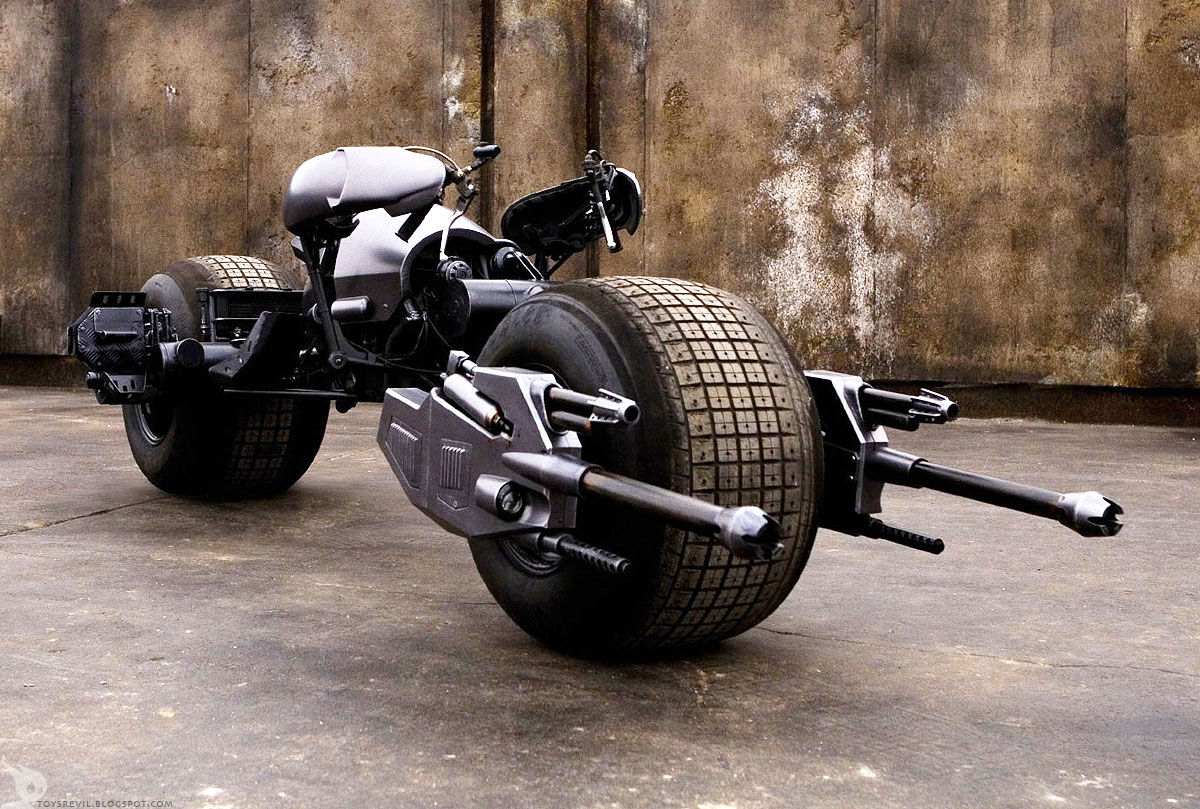 bat pod motorcycle man man