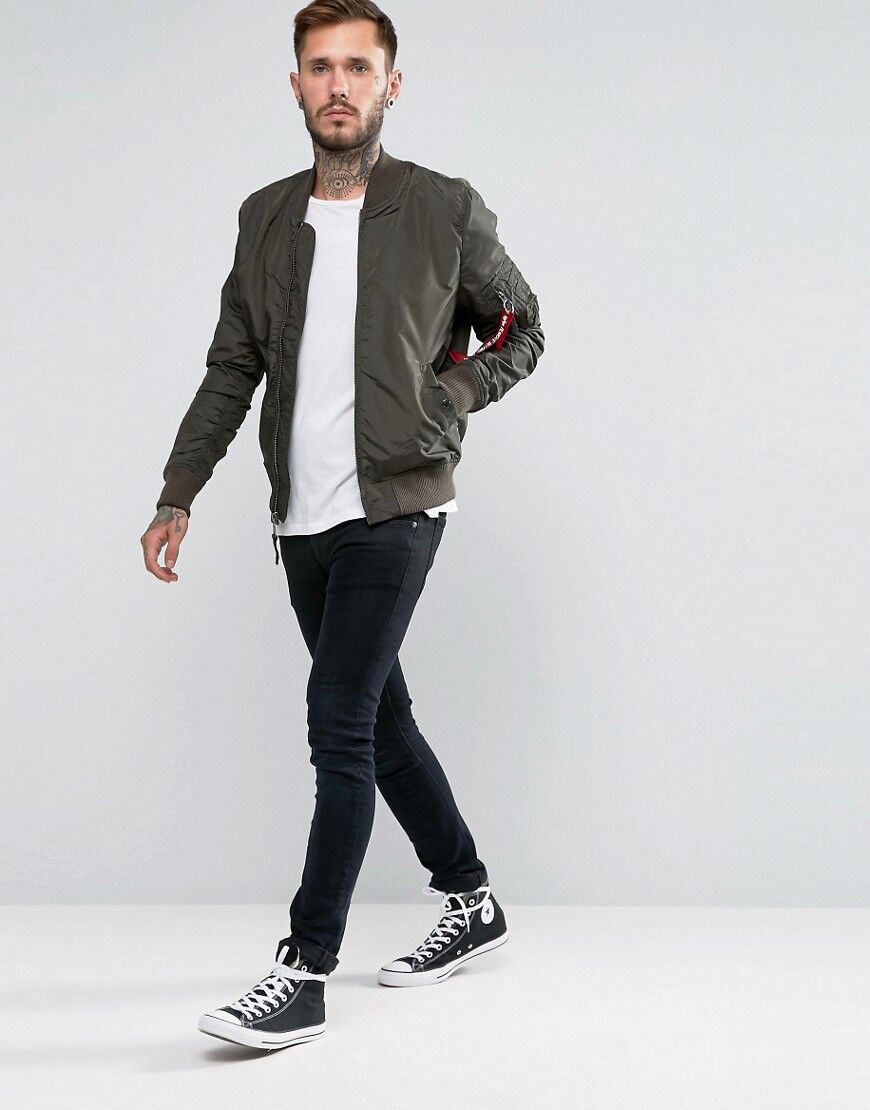 ASOS Alpha Industries bomber jas heren hersft MAN MAN