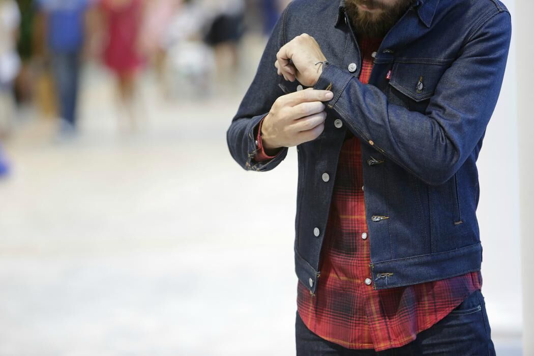 best menswear combo flannel shirt MAN MAN