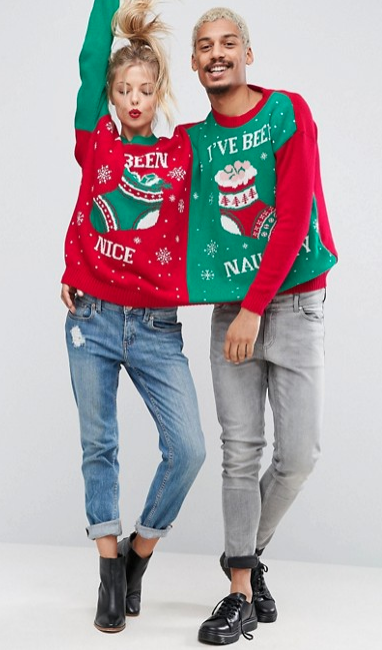 kersttruien-River Island-heren trui-MAN MAN