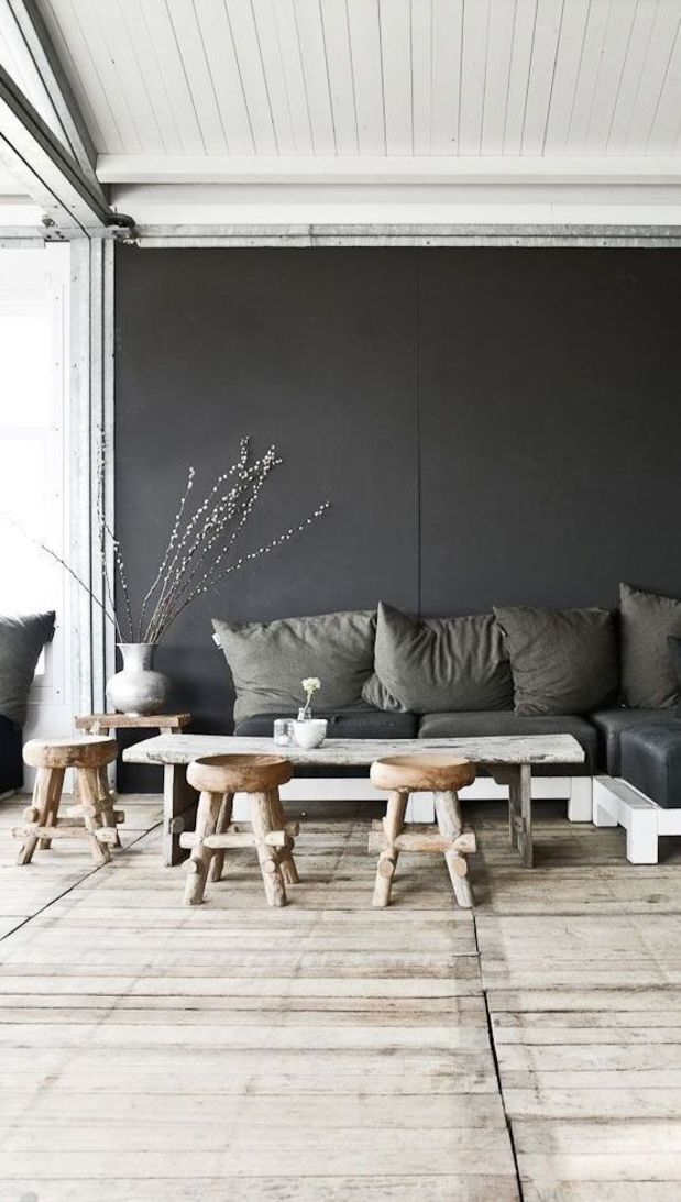 interieur badkamer woonkamer inspiratie minimalistisch man man 21