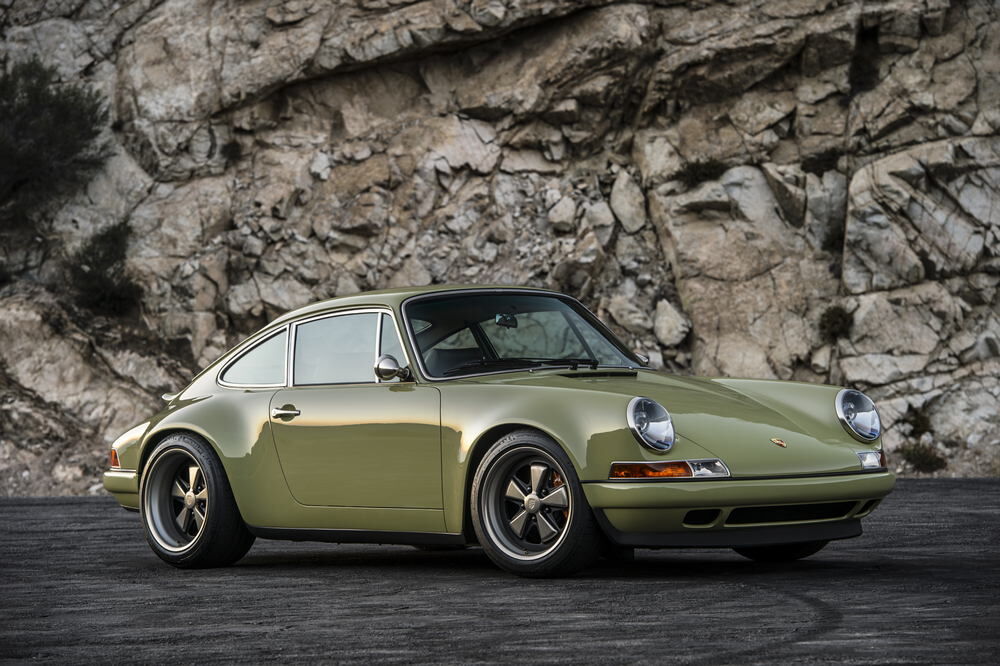 groene-Porsche Singer-911-custom-auto-MAN MAN