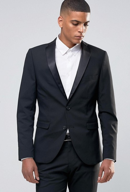 zwarte-blazer-black-tie-heren-MAN MAN