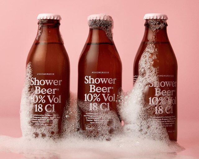 shower beer bier douche man man 1