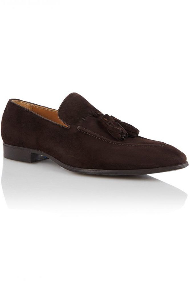 Tassel Loafer donkerbruin MAN MAN