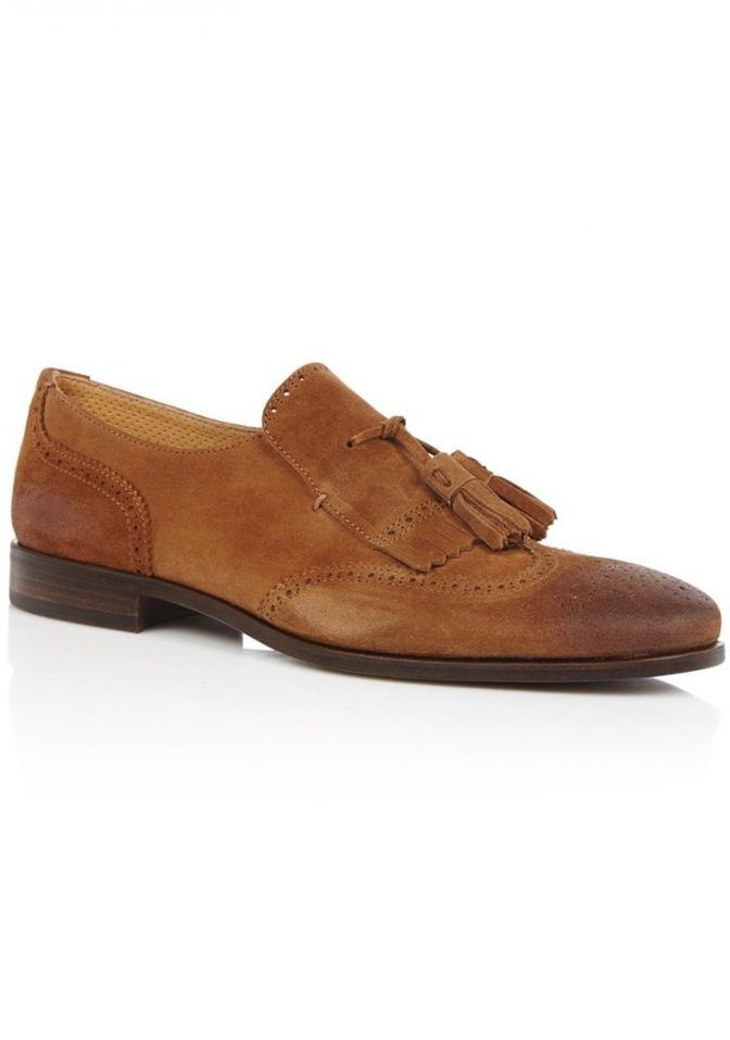 Tassel loafers cognac MAN MAN