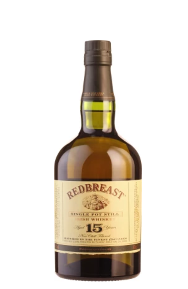 REDBREAST 15 YEARS POT STILL man man