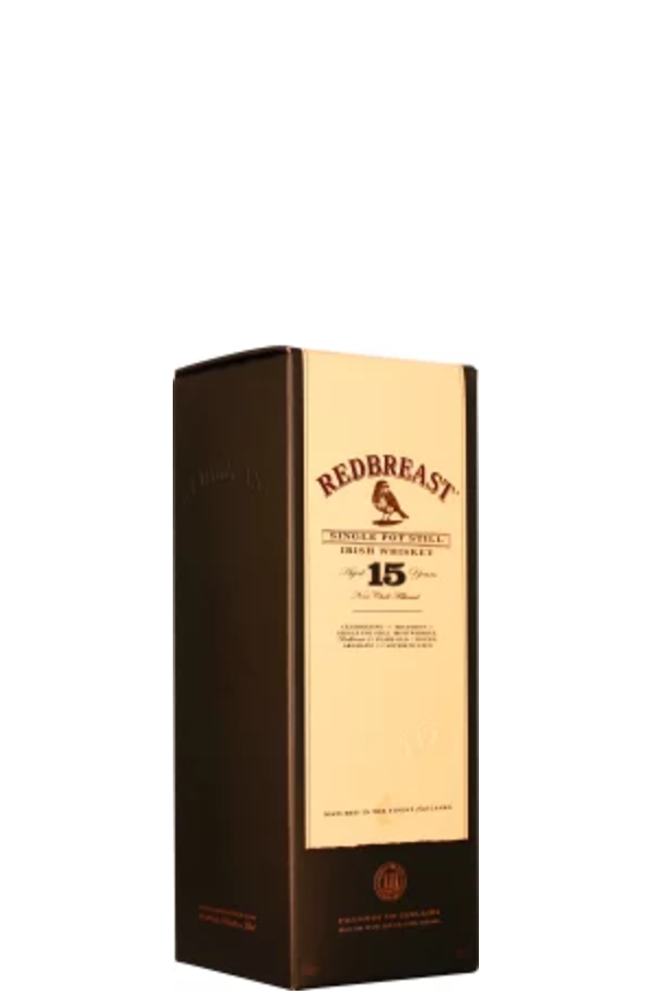 REDBREAST 15 YEARS POT STILL man man