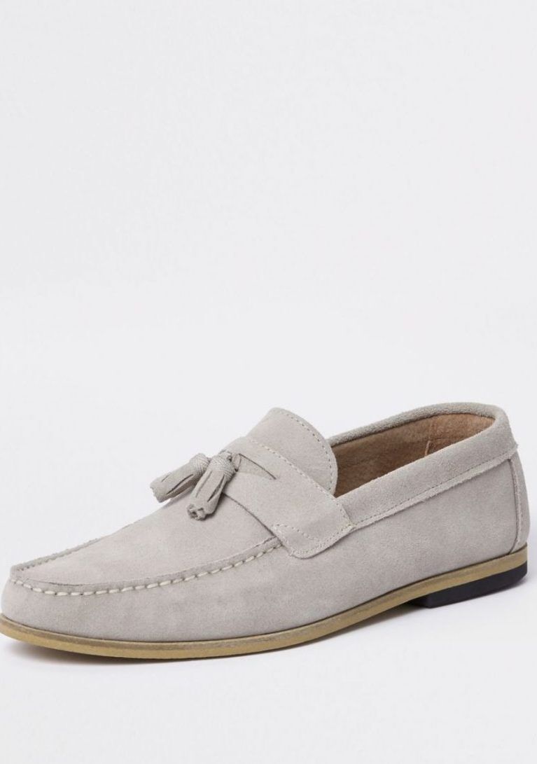 Loafers tassel taupe MAN MAN