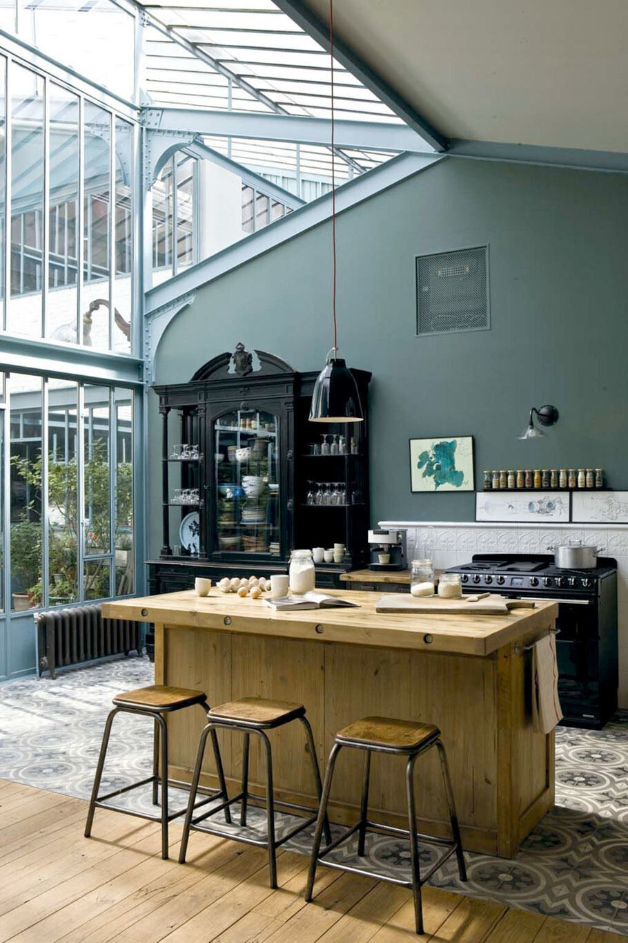 wooninspiratie-keuken-groen-manman