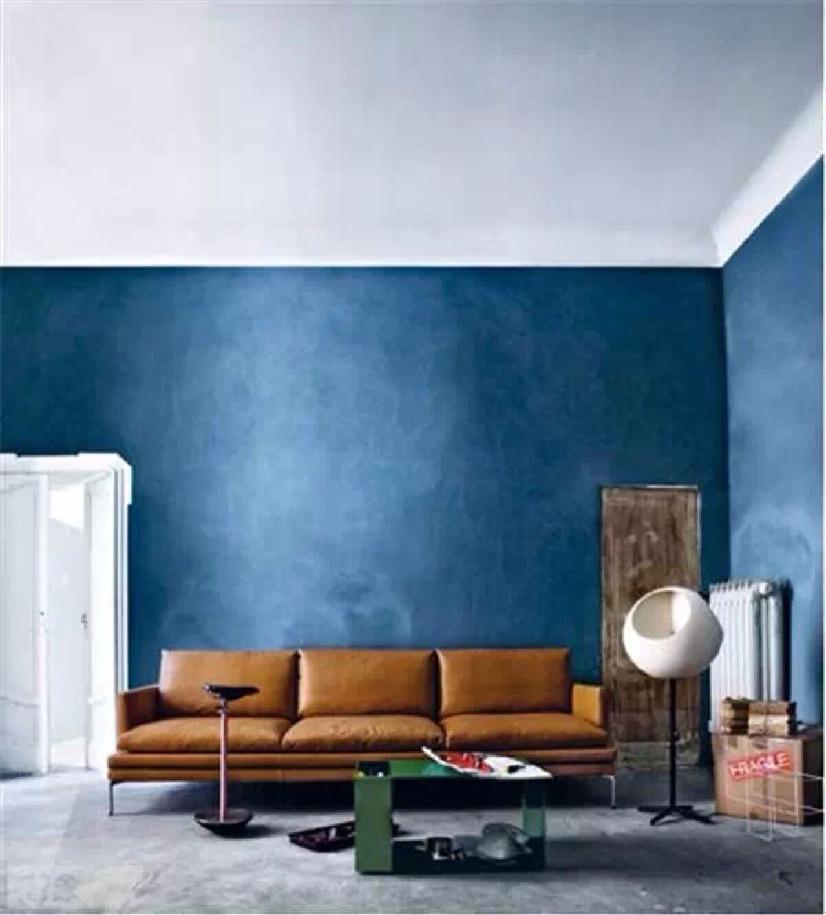 wooninspiratie-muur-blauw-manman