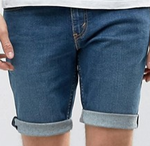 Shorts denim Asos Man Man