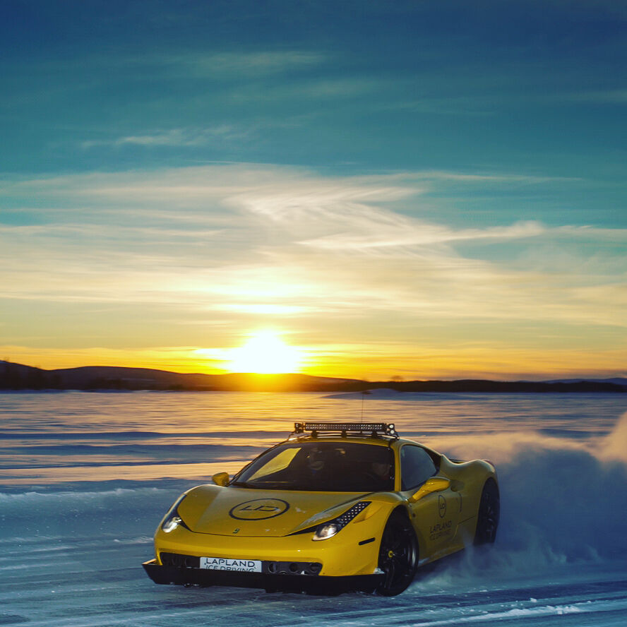 Lapland Ice Drive Experience Zweden MAN-MAN