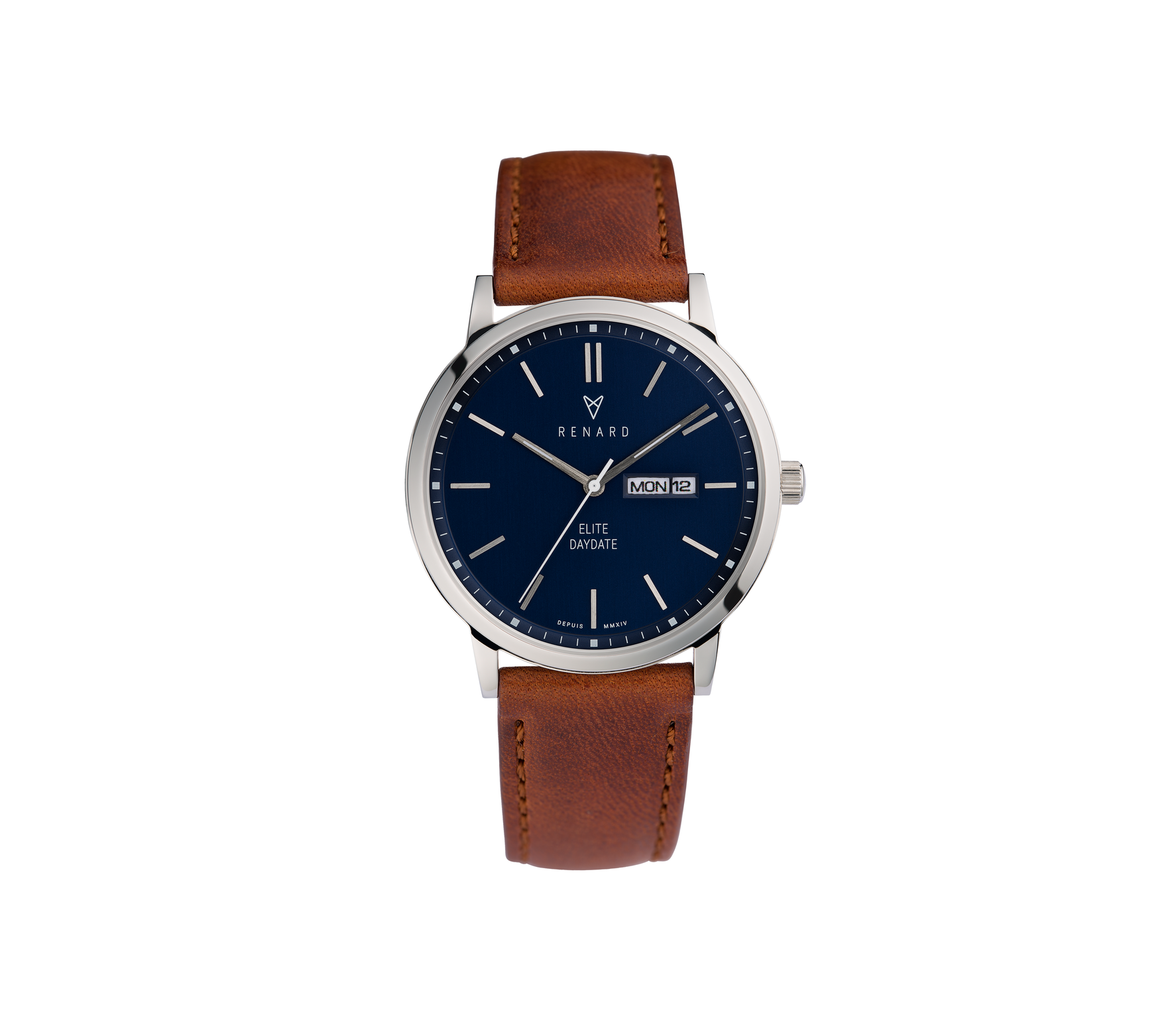 de renard day-date stijlvol horloge MAN-MAN 9