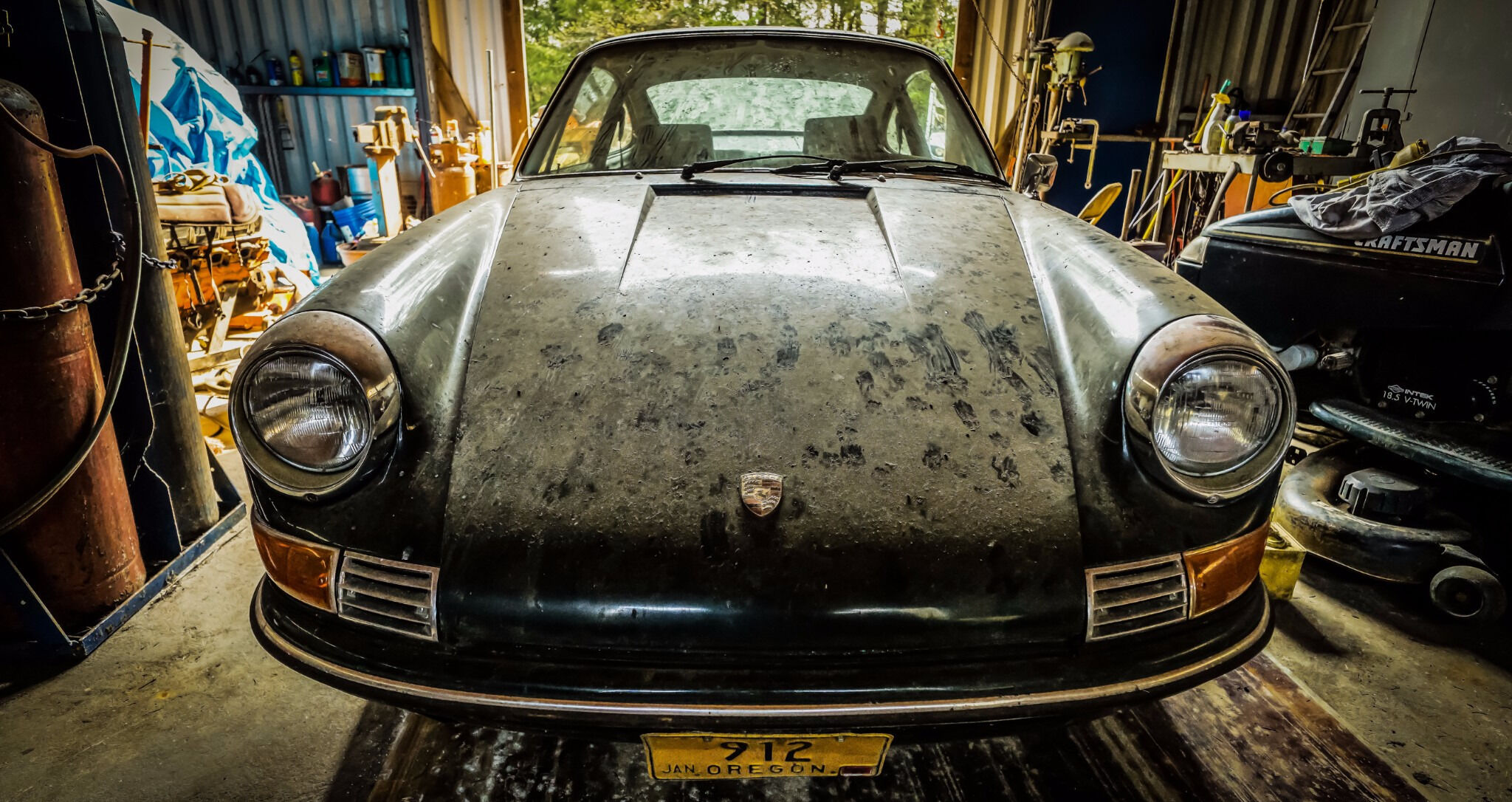 porsche 912 uit 1969 schuurvondst opgeknapt MAN-MAN 2