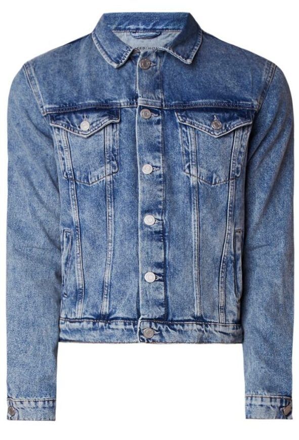 Denim jack midblauw MAN MAN