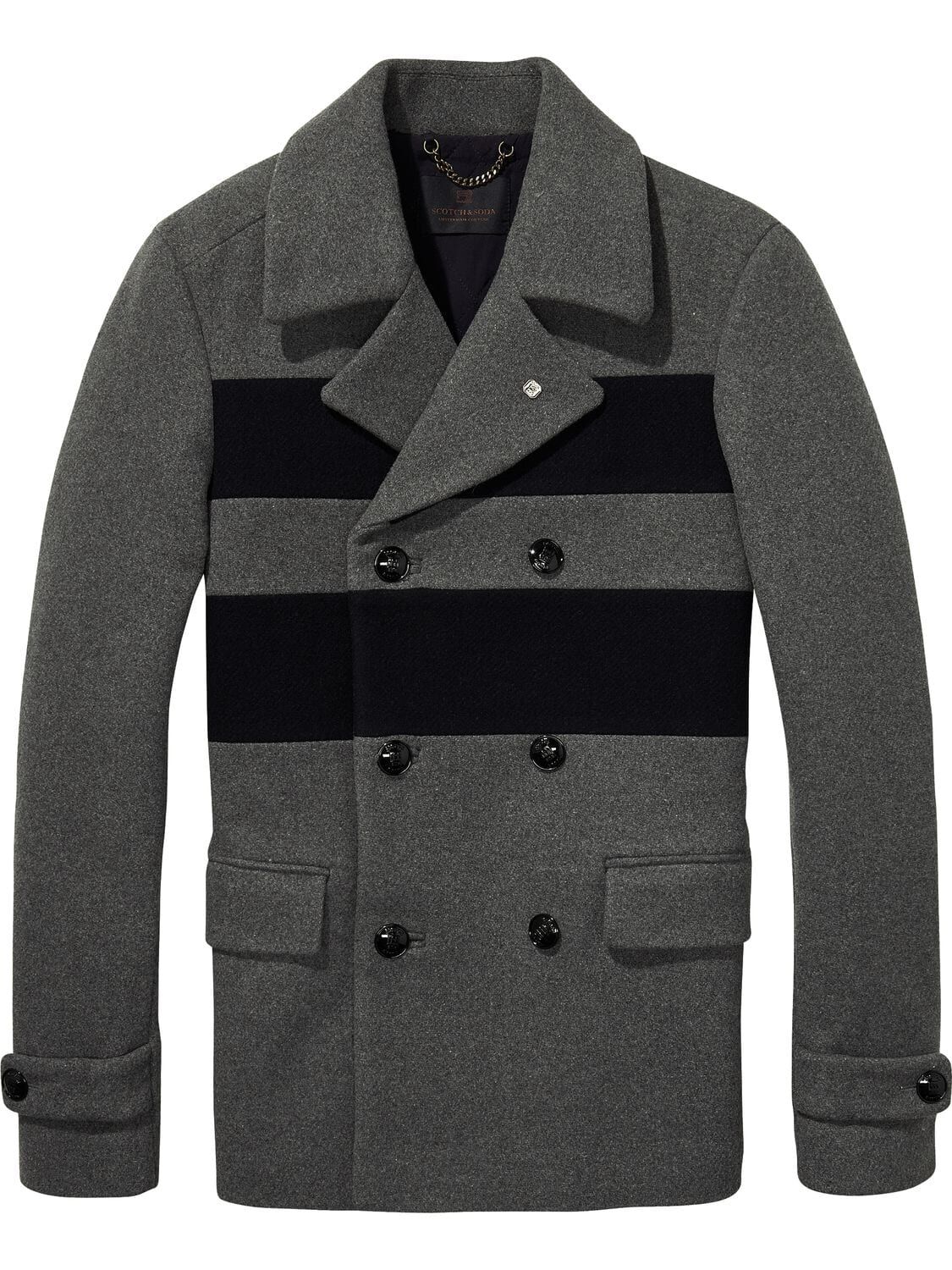 Peacoat grijs MAN MAN 1