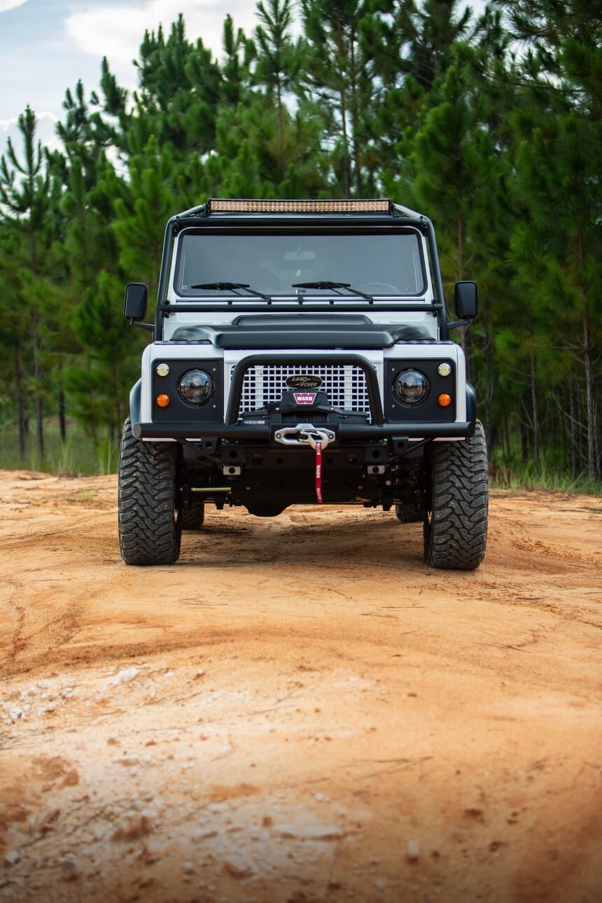 Custom land rover defender MAN MAN