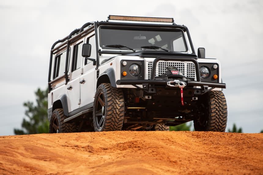 Custom land rover defender MAN MAN