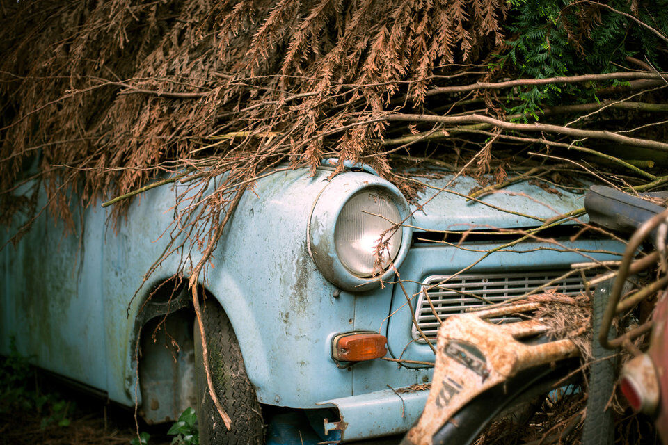 Schuurvondst vintage autocollectie MAN MAN