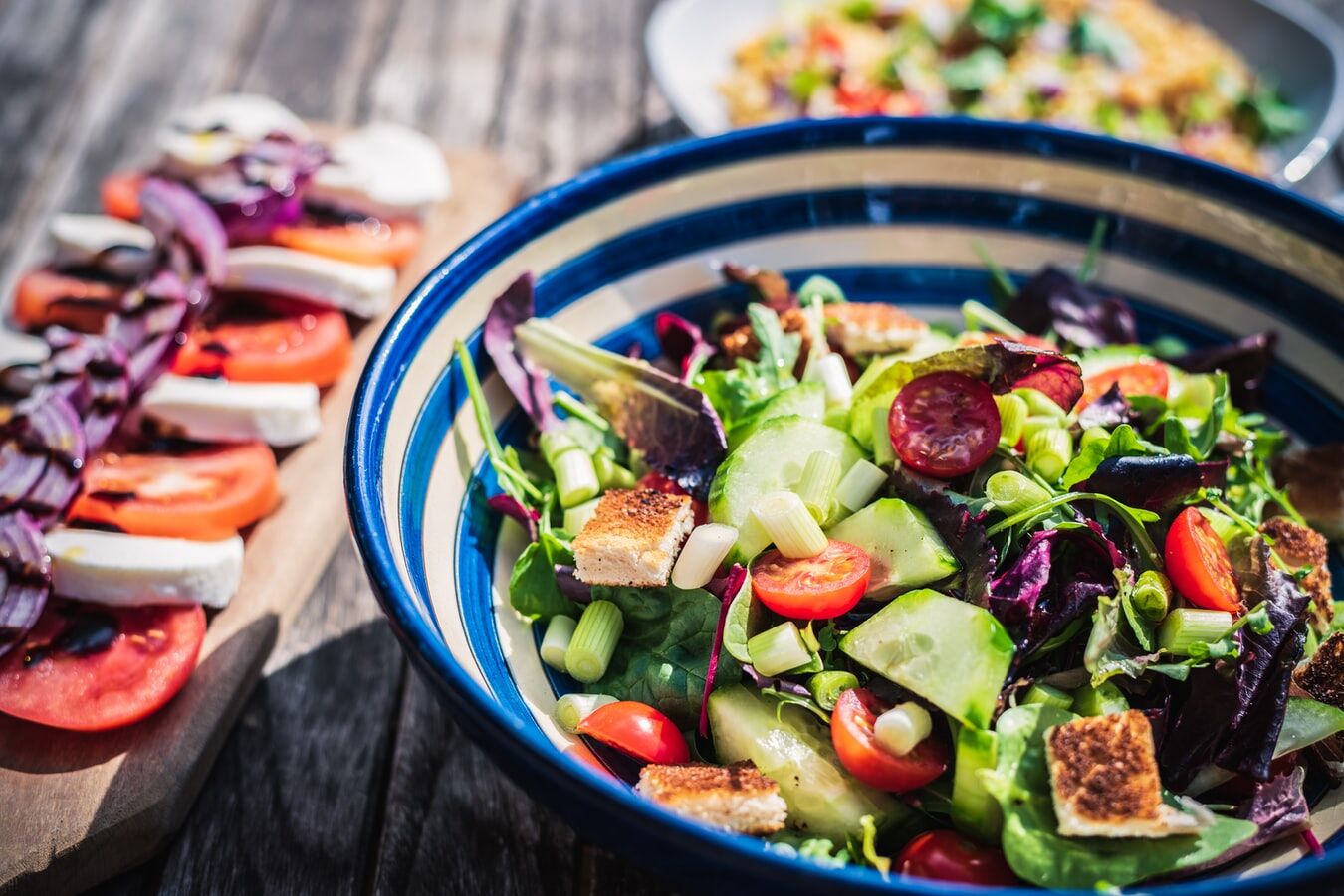 salade voor één persoon