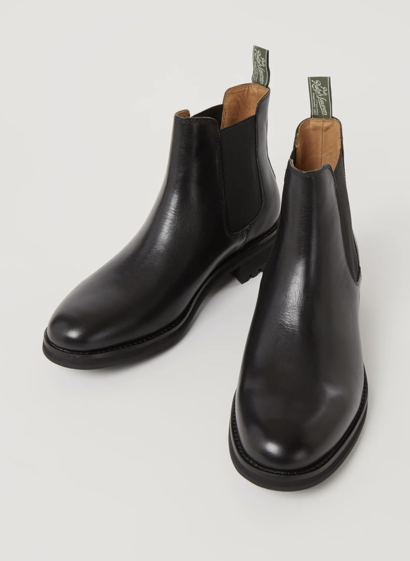 Bryson chelsea boot van leer