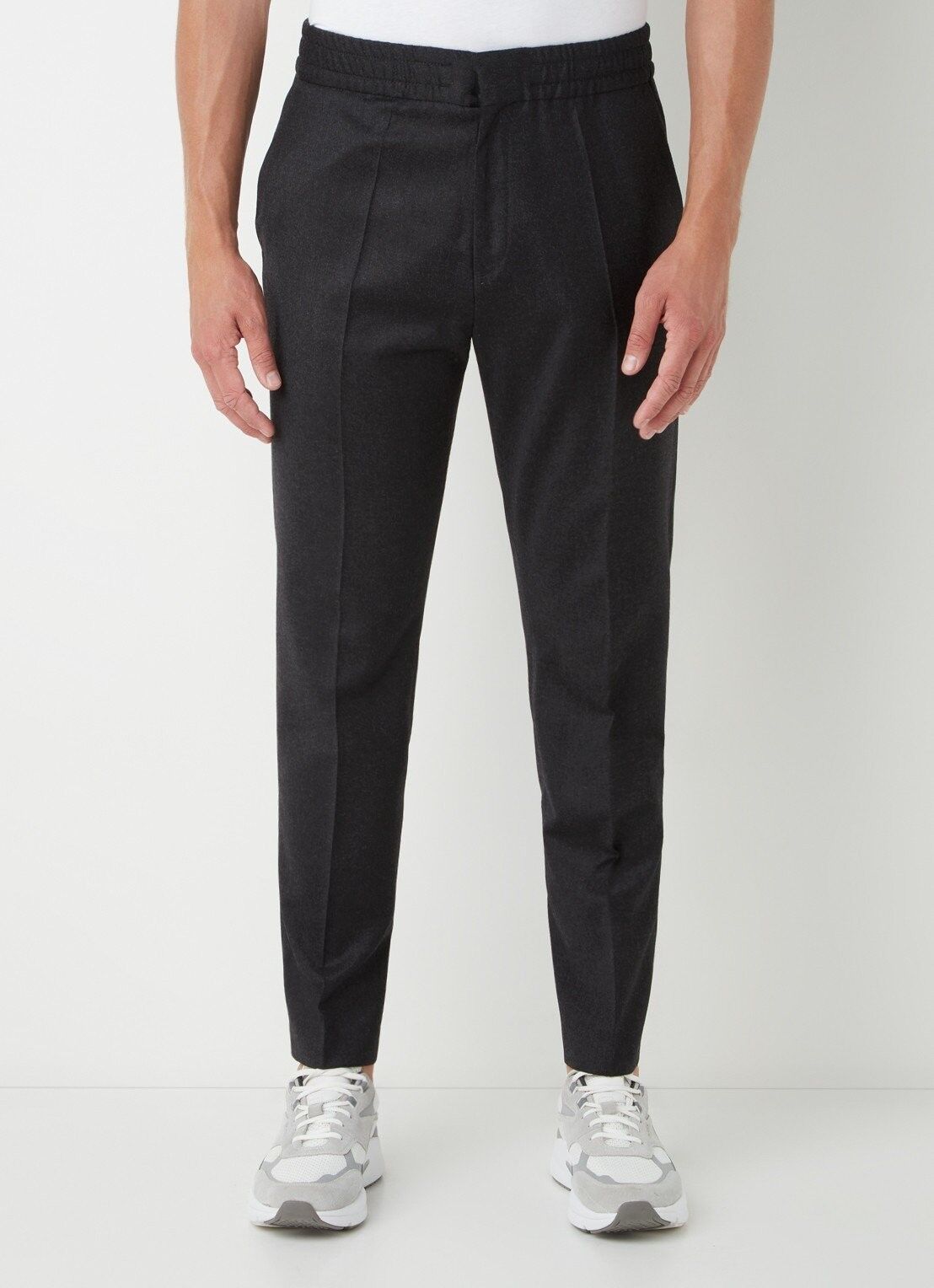 wollen pantalon heren