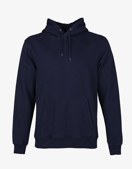 navy blue hoodie