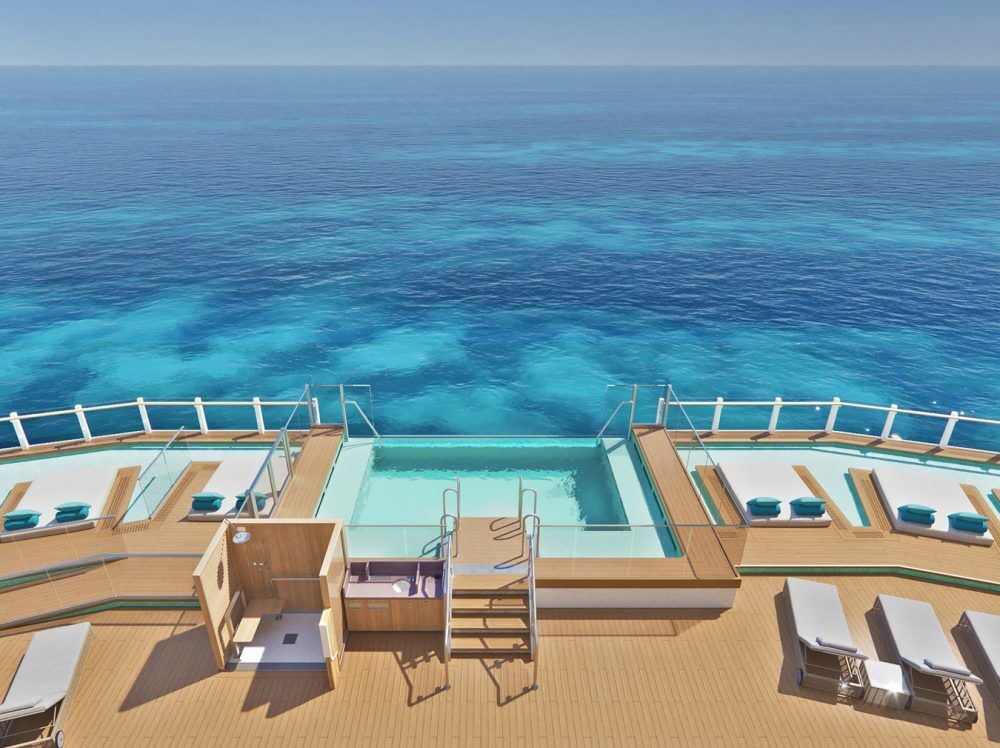 Infinity pools op cruiseschip