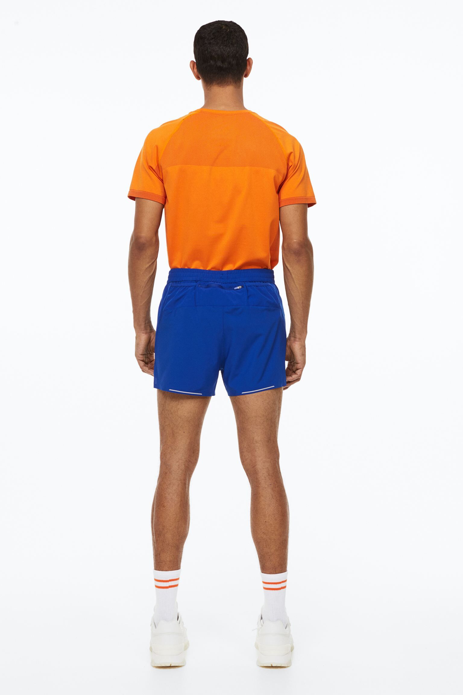 Blauwe sportbroek