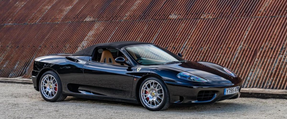 David Beckham Ferrari 360 Spider