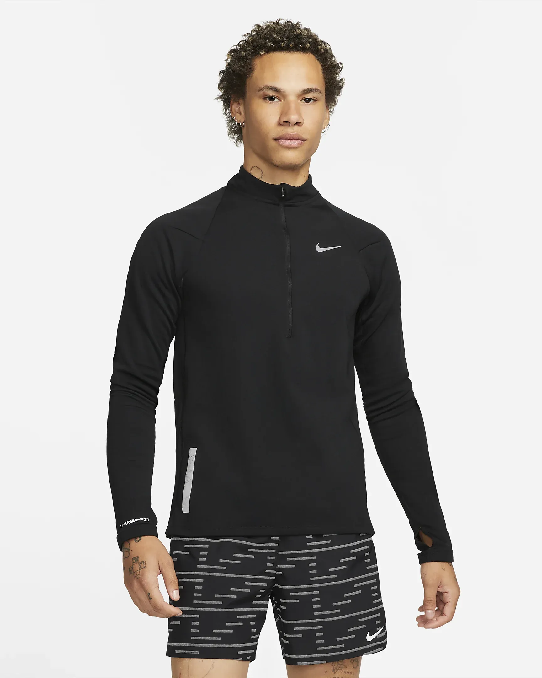 Nike sport trui met rits