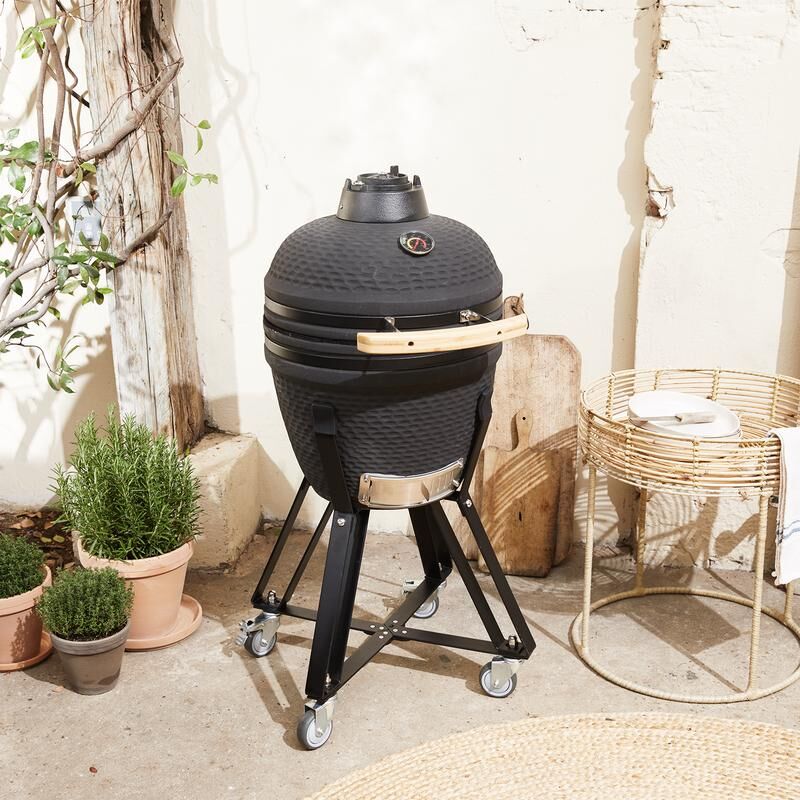 barbecue action Kamado