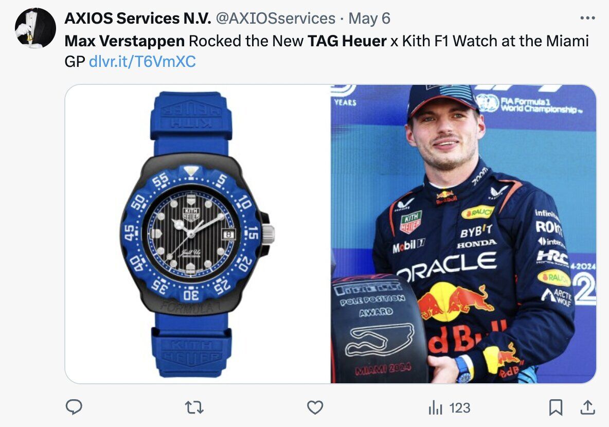 tag heuer max verstappen