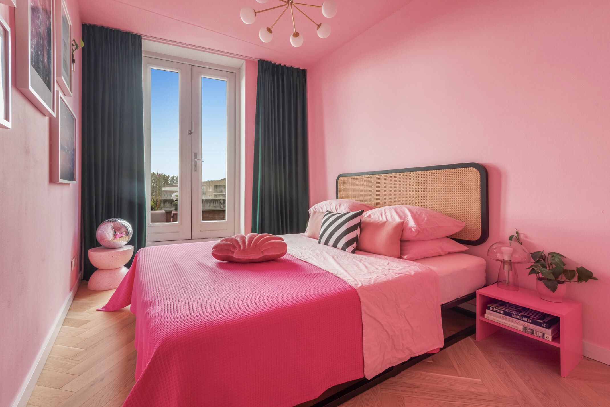 roze slaapkamer