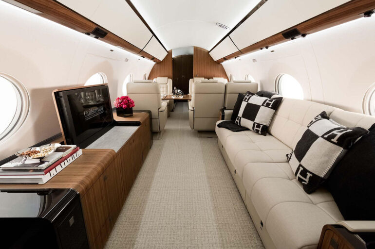 michael jordan jet interieur