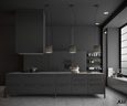 inspiratie zwart keuken man man 5