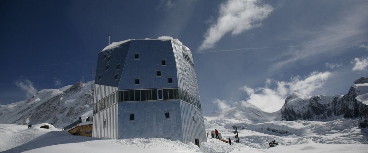 Monte Rosa Hütte: een wintersportdroom