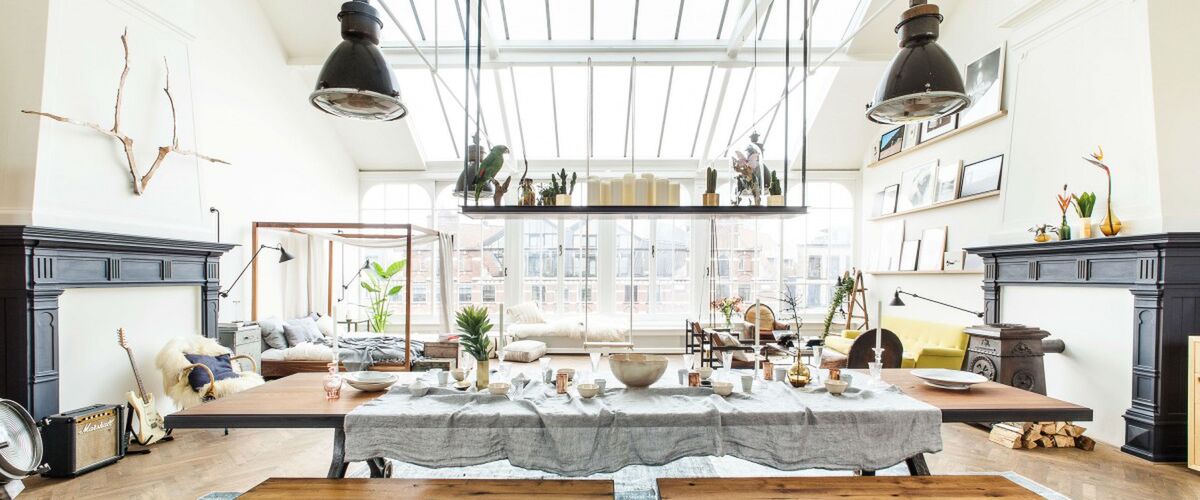 Dit Amsterdamse loft is top notch