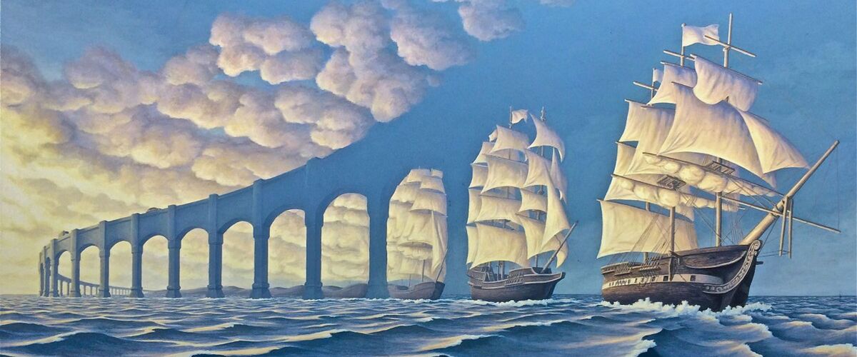 25 mind-blowing optische illusies van Robert Gonsalves