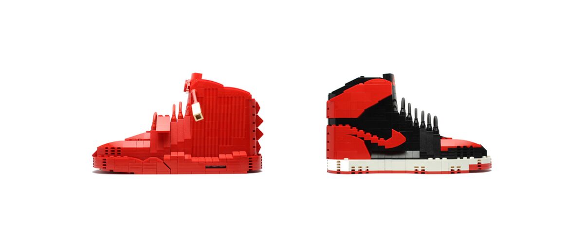 Op de wishlist: LEGO sneakers van 2.000 euro