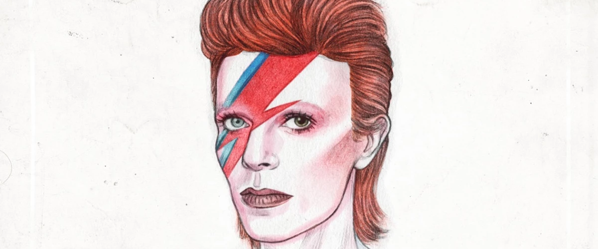 Eerbetoon aan David Bowie door prachtige illustraties