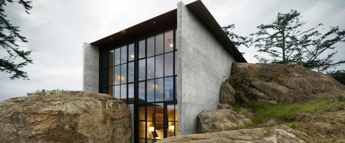 Olson Kundig’s woning in de rotsen is perfectie