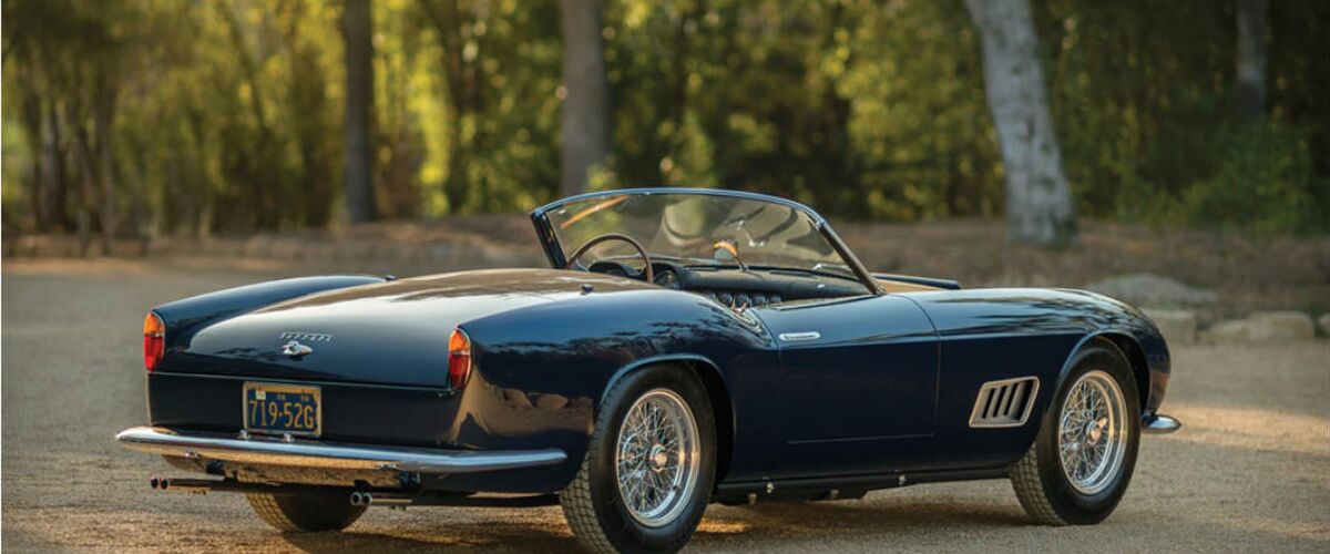 Deze 1958 California Spider is niet je standaard Ferrari