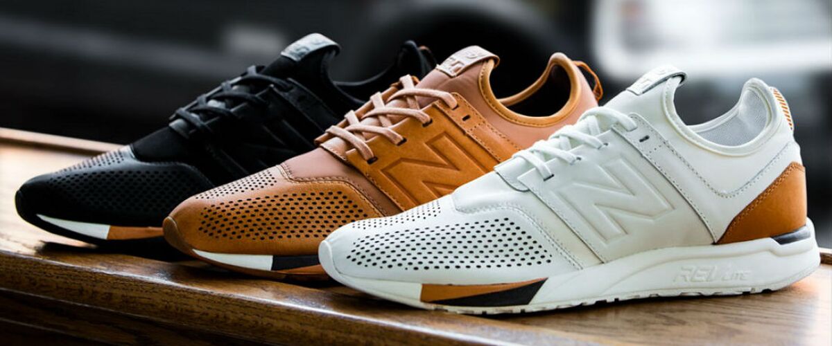 Sneakermerk New Balance komt met een luxe lederen schoen