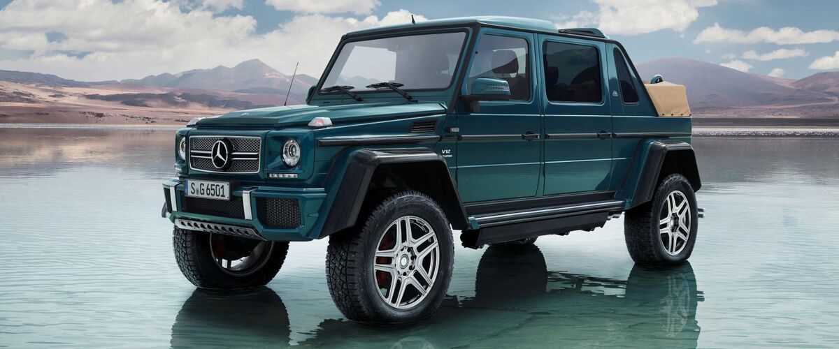 De nieuwe Mercedes-Maybach G650 is de meest luxe SUV