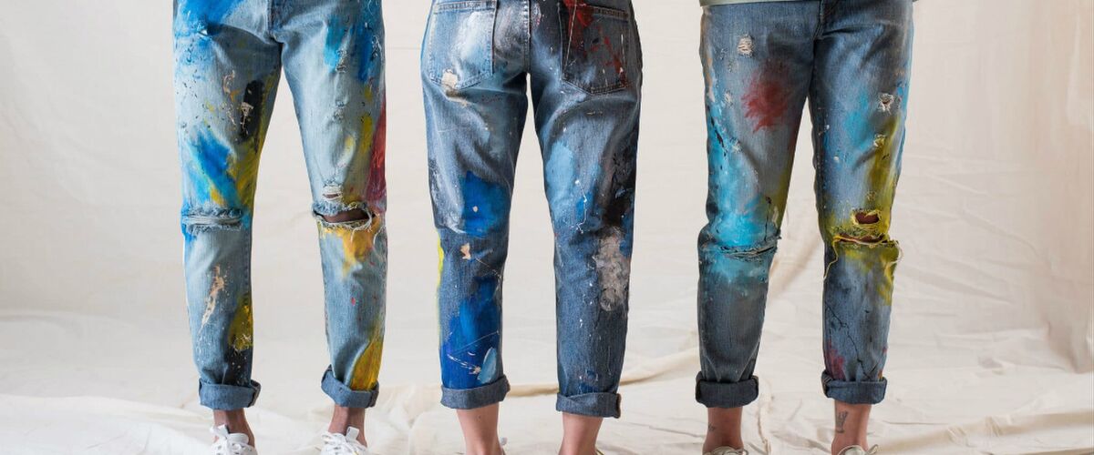 Twee Nederlandse vrienden brengen kunst en denim samen met La Palette