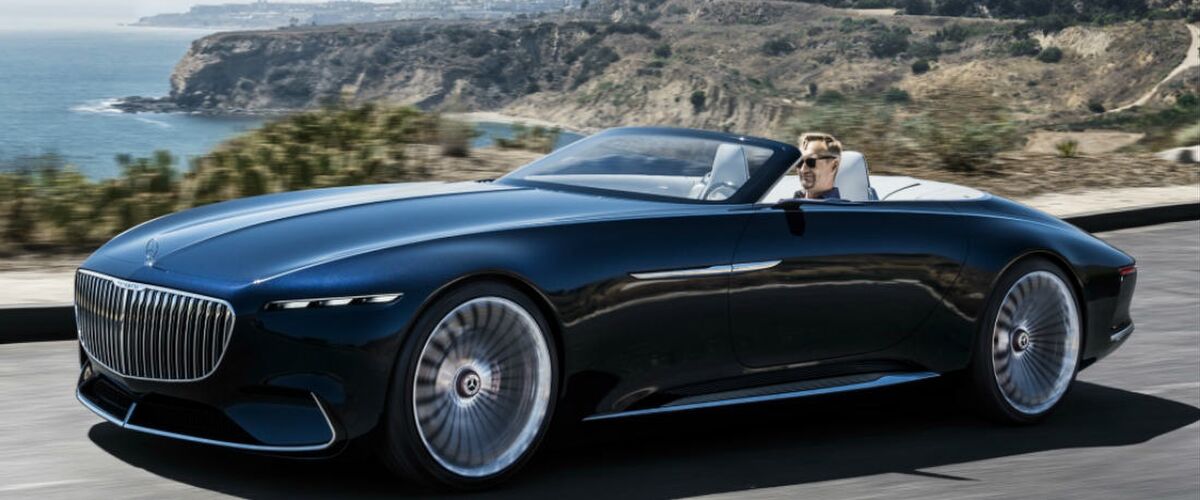 Maak kennis met de adembenemende Merdedes Maybach 6 Cabriolet