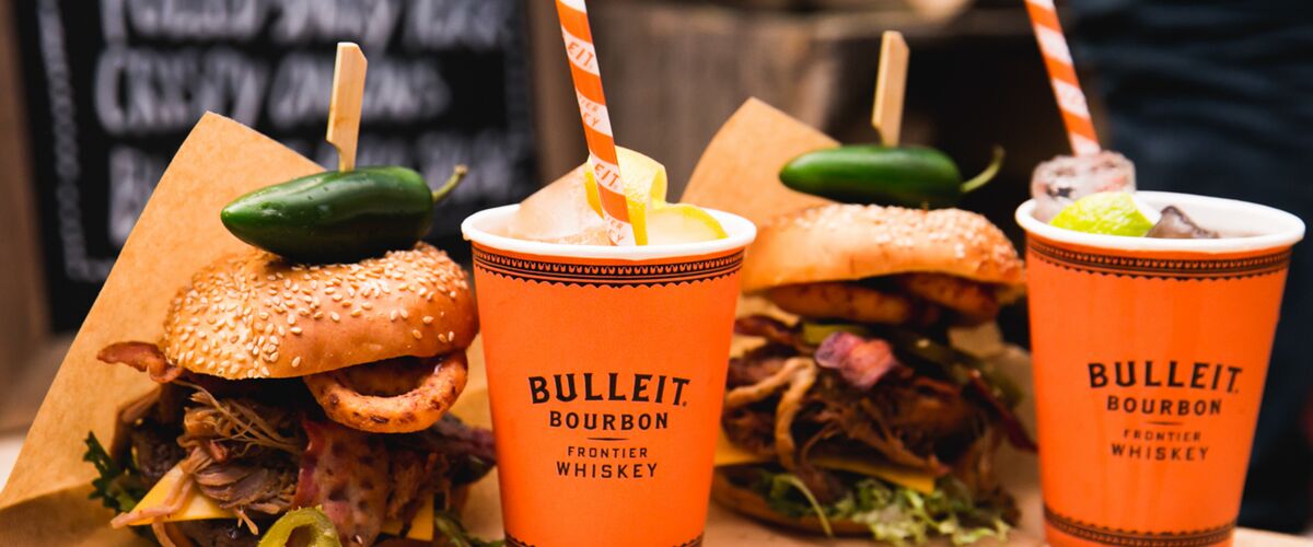 Bourbon whiskey en Burgers dit weekend op NDSM-Foodfestival