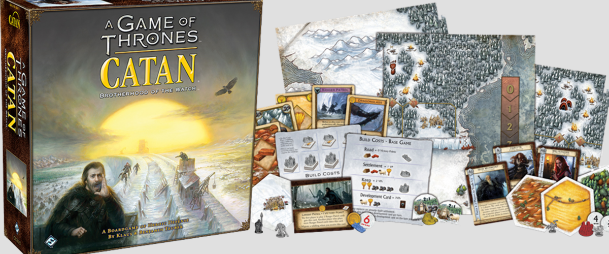 Kolonisten van Catan brengt Game of Thrones-editie uit